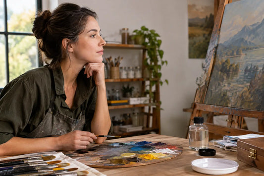 Artistic Flow: How Oil Painters Can Avoid Distractions