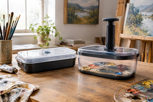 Airtight Versus Vacuum Paint Storage for Oil Painters