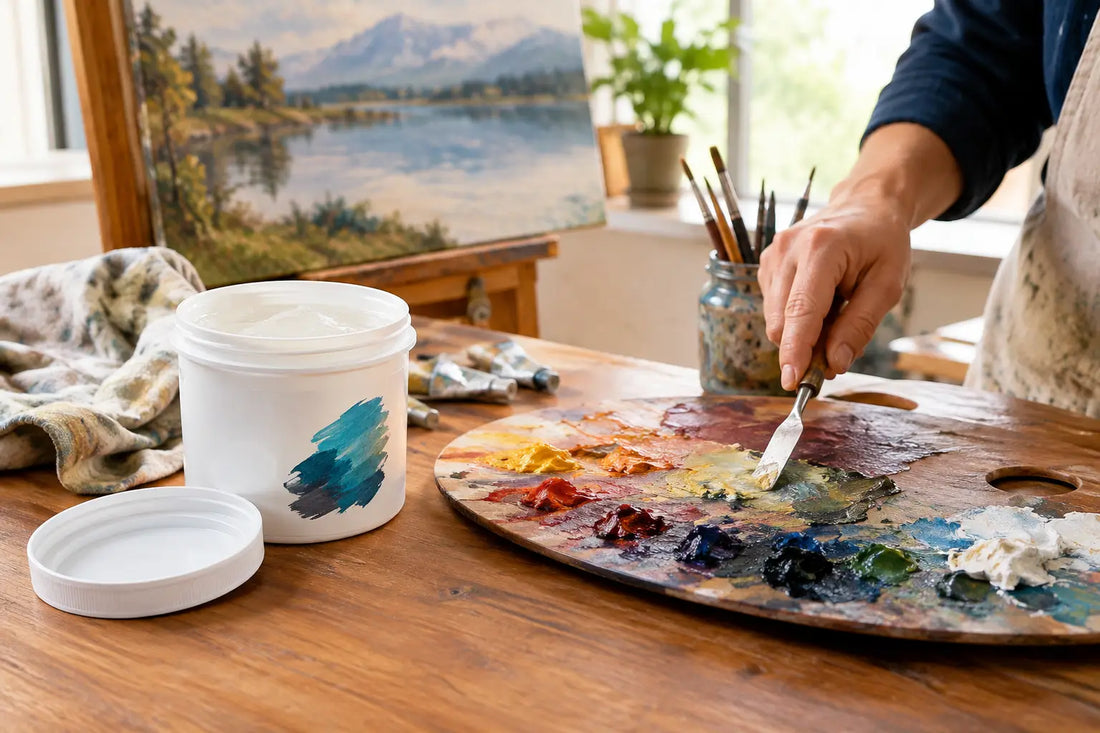How to Preserve Paint Mixtures Between Sessions