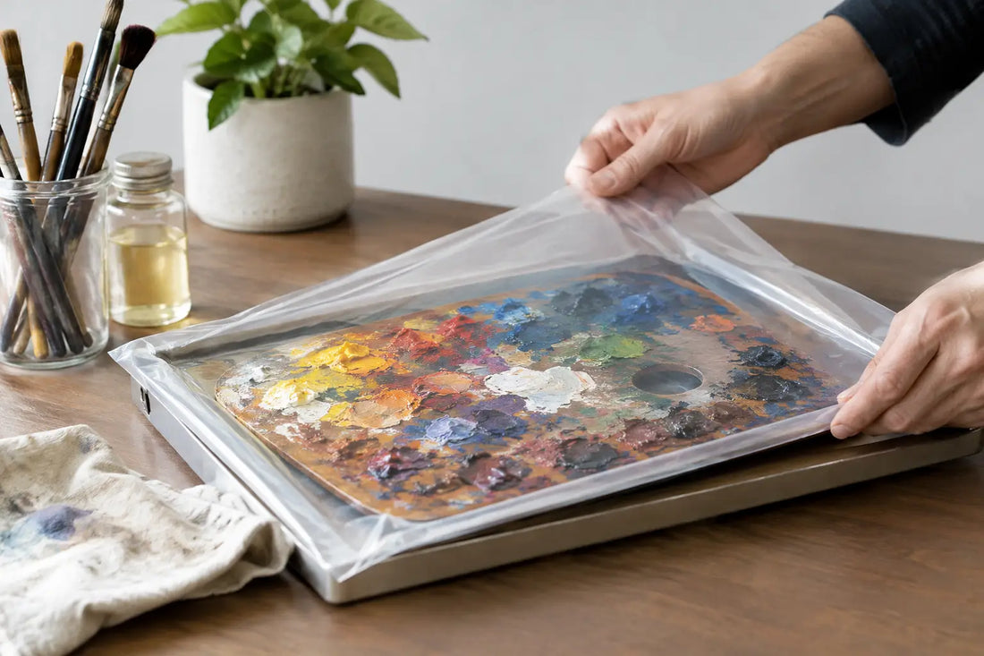 How to Store an Oil Palette Between Sessions