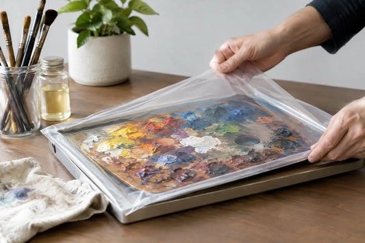 How to Store an Oil Palette Between Sessions