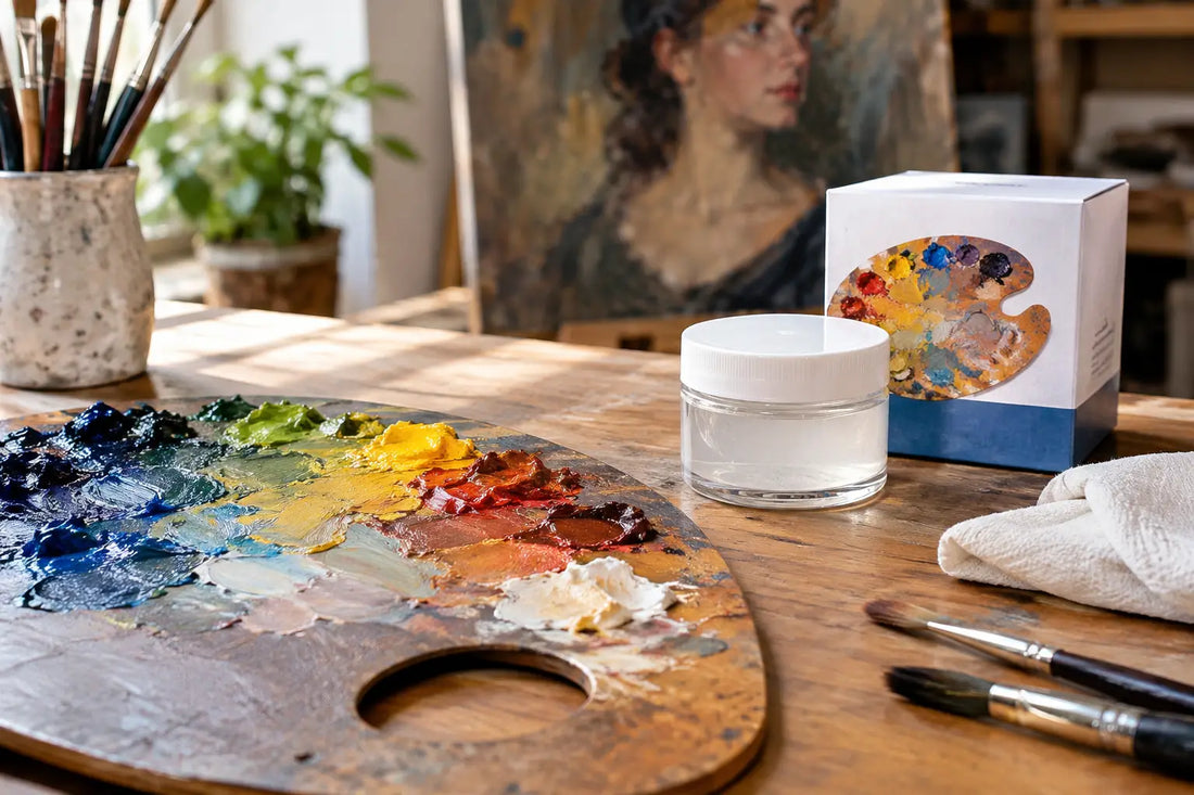 How to Save Portrait Painting Color Mixes