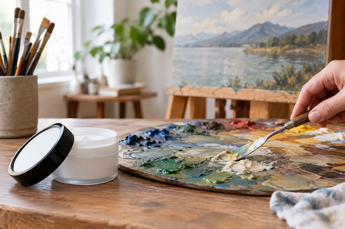 How to Reduce Oil Paint Waste in the Studio