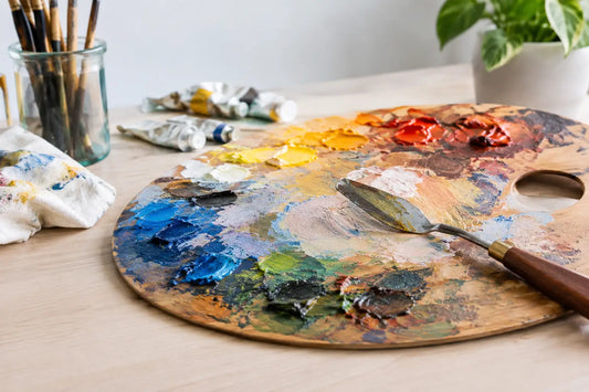 How to Prevent Oil Paint Palette Skinning